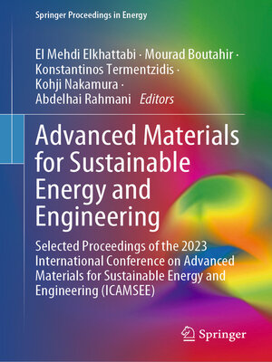 cover image of Advanced Materials for Sustainable Energy and Engineering